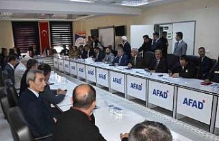 Bitlis’te kış tedbirleri toplantısı düzenlendi