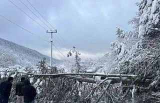Bolu’da 112 köy yolu ulaşıma açıldı