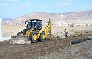 Bozüyük’te altyapı çalışmaları yeni hat yapım...