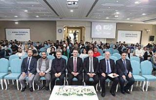 BTÜ konuşmalarının konuğu Rektör Necip Şimşek...