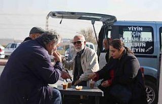 Bu çorbadan içenlerin hesabı sadece ’hayır duası’