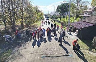 Bu ilçede ’çöp saati’ uygulaması