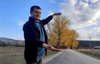 Bu yol yeni evlenen çiftlerin uğrak noktası