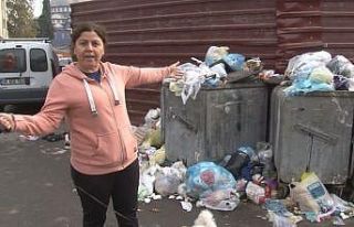 Buca’nın caddeleri çöp ve kokudan geçilmiyor