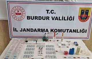 Burdur’da uyuşturucu operasyonlarında 9 şüpheli...