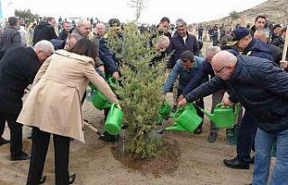 Çanakkale’de Milli Ağaçlandırma Günü çerçevesinde...