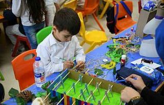 Çayırovalı minikler geri dönüşüme katkı sağladı