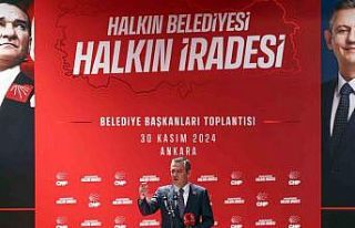 CHP Genel Başkanı Özel: “CHP’li belediyelerin...