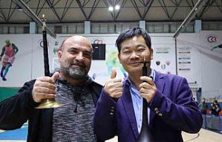 Çinli Tao zurnacıyla düet yaptı, folklor ekibiyle...