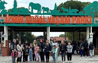 ÇKSM öğrencileri İzmir Doğal Yaşam Parkı’nı...