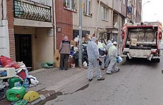 ’Çöp ev’den 24 ton çöp çıktı