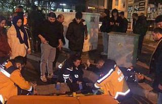 Çorlu’da trafik kazası: 2 yaralı