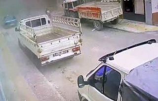 Çorum’daki patlama güvenlik kamerasına yansıdı