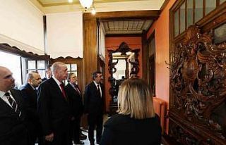 Cumhurbaşkanı Erdoğan, Atatürk Müze Köşkü’nün...