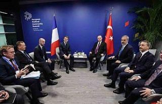 Cumhurbaşkanı Erdoğan, Fransa Cumhurbaşkanı Macron...