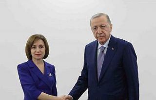 Cumhurbaşkanı Erdoğan, Moldovalı mevkidaşı Sandu...