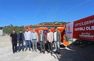 Denizli Büyükşehrin üreticiye desteği devam ediyor