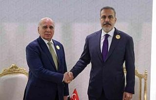 Dışişleri Bakanı Fidan, Iraklı mevkidaşı Hüseyin...