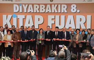 Diyarbakır 8. Kitap Fuarı başladı