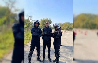 Edirne’de Motosikletli Trafik Polis Timleri eğitimlerini...
