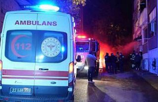 Edirne’de yangın paniği: Vatandaşlar mahsur kaldı