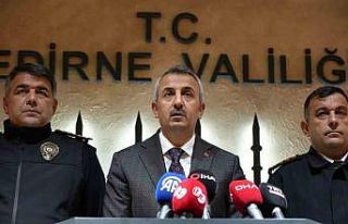 Edirne’deki millet bahçesi açılış için gün...