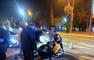 Elazığ’da otomobilin çarptığı şahıs yaralandı