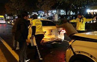 Elazığ’da zincirleme kaza: 1 yaralı