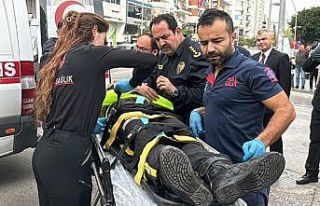 Emniyet müdürü trafik kazası yapan Şahin timi...