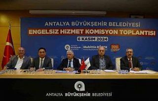 Engelsiz Hizmet Komisyonu toplandı, engelli bireylerin...