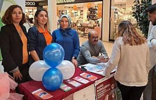 Erzincan’da Dünya Diyabet Günü kapsamında stant...