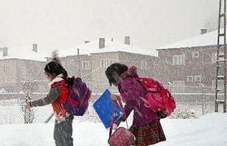 Erzincan’da taşımalı eğitime kar tatili