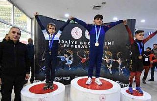 Erzurum’da Short Track Federasyon kupası heyecanı