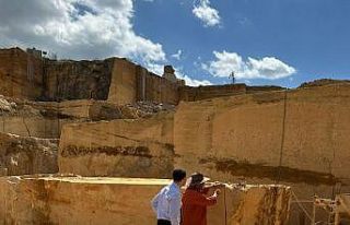 Eskipazar Sarı Traverten Taşı coğrafi işaretle...