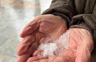 Eskişehir’de dolu yağışı etkili oldu