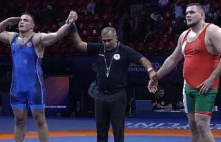 ETÜ’lü milli güreşçiden ordular arası dünya...