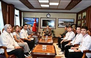 Gastronomi’de yılın en iyi lisesinin öğrencileri...