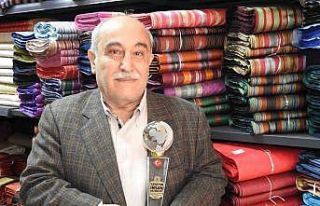 Gaziantepli kutnu kumaşı ustası "Yaşayan...