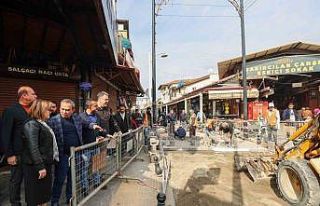 Gaziantep’te Karagöz-Eskisaray caddeleri yeni çehresine...