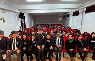 Gaziler, lise öğrencileri ile buluştu