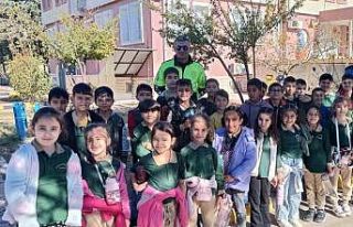 Gazipaşa’da öğrenciler, polis tarafından bilinçlendirdi