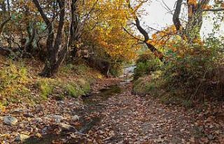 Gördes’ten kartpostallık sonbahar görüntüleri