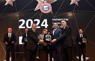 GSO Gaziantep’in yıldızları ödül töreni