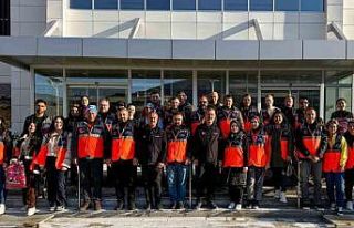 Gümüşhane’de AFAD gönüllüleri buluştu, tecrübeler...