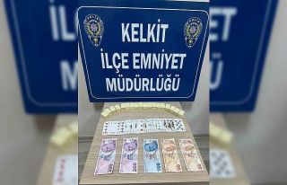 Gümüşhane’de kumar oynayan 5 kişiye 32 bin 125...