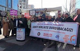 Hak-İş kadına yönelik şiddetin son bulmasını...