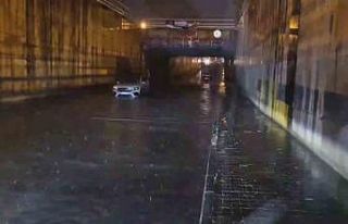 Hatay’da yağış etkili oldu: Göle dönen alt...