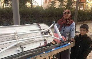 Hurdacılık yapan hasta kadın eşine, torununa ve...