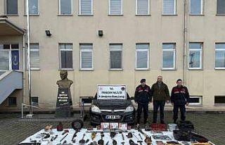 İş yerinden çalınan malzemelere kavuştu