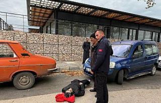 Isparta’da ayağı takılıp düşen yaşlı kadın...